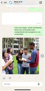 Imágenes creadas por lA de Whats