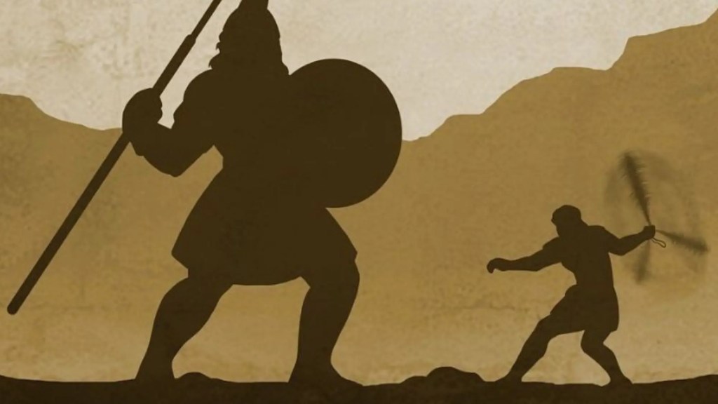 Historia de David y Goliat